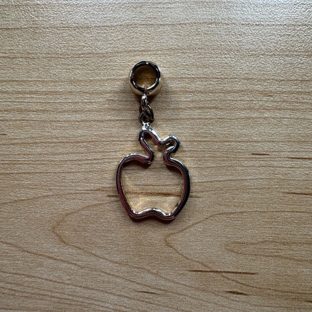 APPLE DANGLE CHARM FOR PANDORA BRACELET